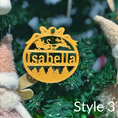 Load image into Gallery viewer, Personalised 3d Christmas ornaments