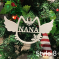 Load image into Gallery viewer, Personalised 3d Christmas ornaments