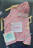 Load image into Gallery viewer, Personalised and customised apron for children