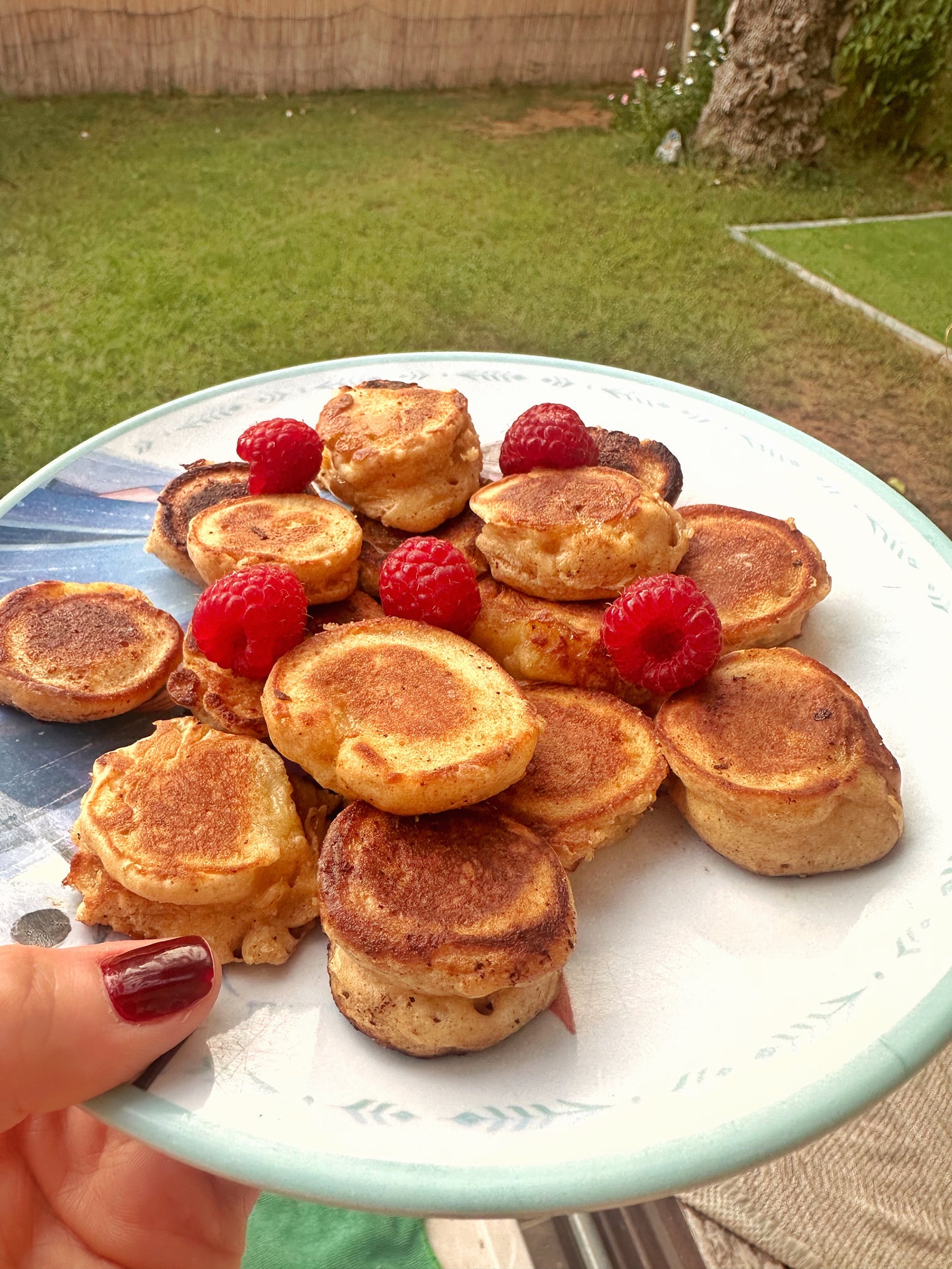 Mini Banana pancakes