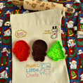 Load image into Gallery viewer, Christmas cookie cutters included in the kids baking kit
