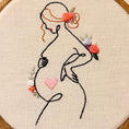 Load image into Gallery viewer, handmade maternity portrait
