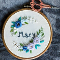 Load image into Gallery viewer, Hand embroidery floral
