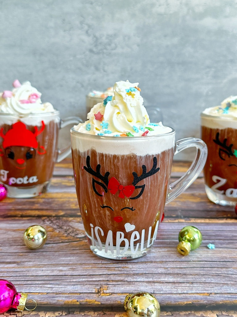 Personalised reindeer mug